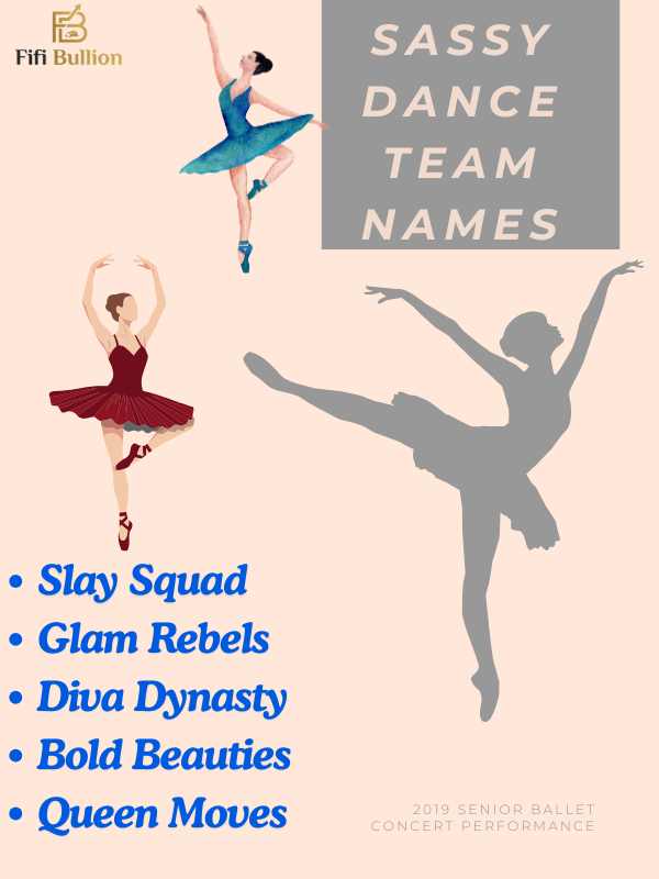 sassy-dance-team-names
