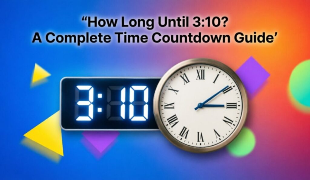 How Long Until 3:10? A Complete Time Countdown Guide