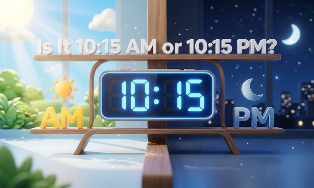 Is It 1015 AM or 1015 PM