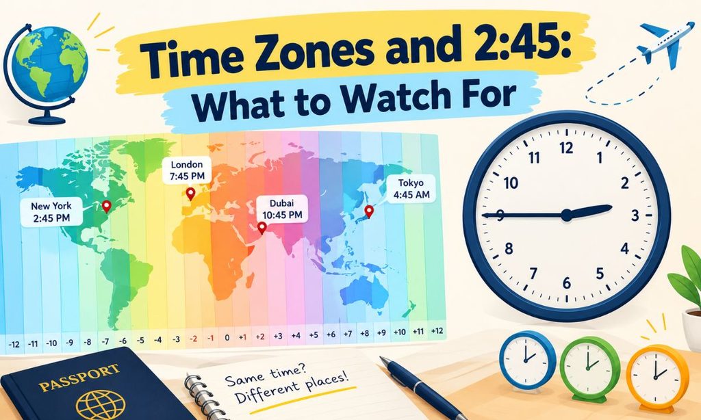 Time Zones and 245 What to Watch For